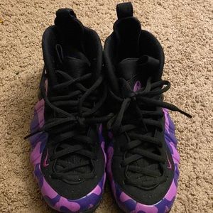 Nike Air Foamposite Purple Camo